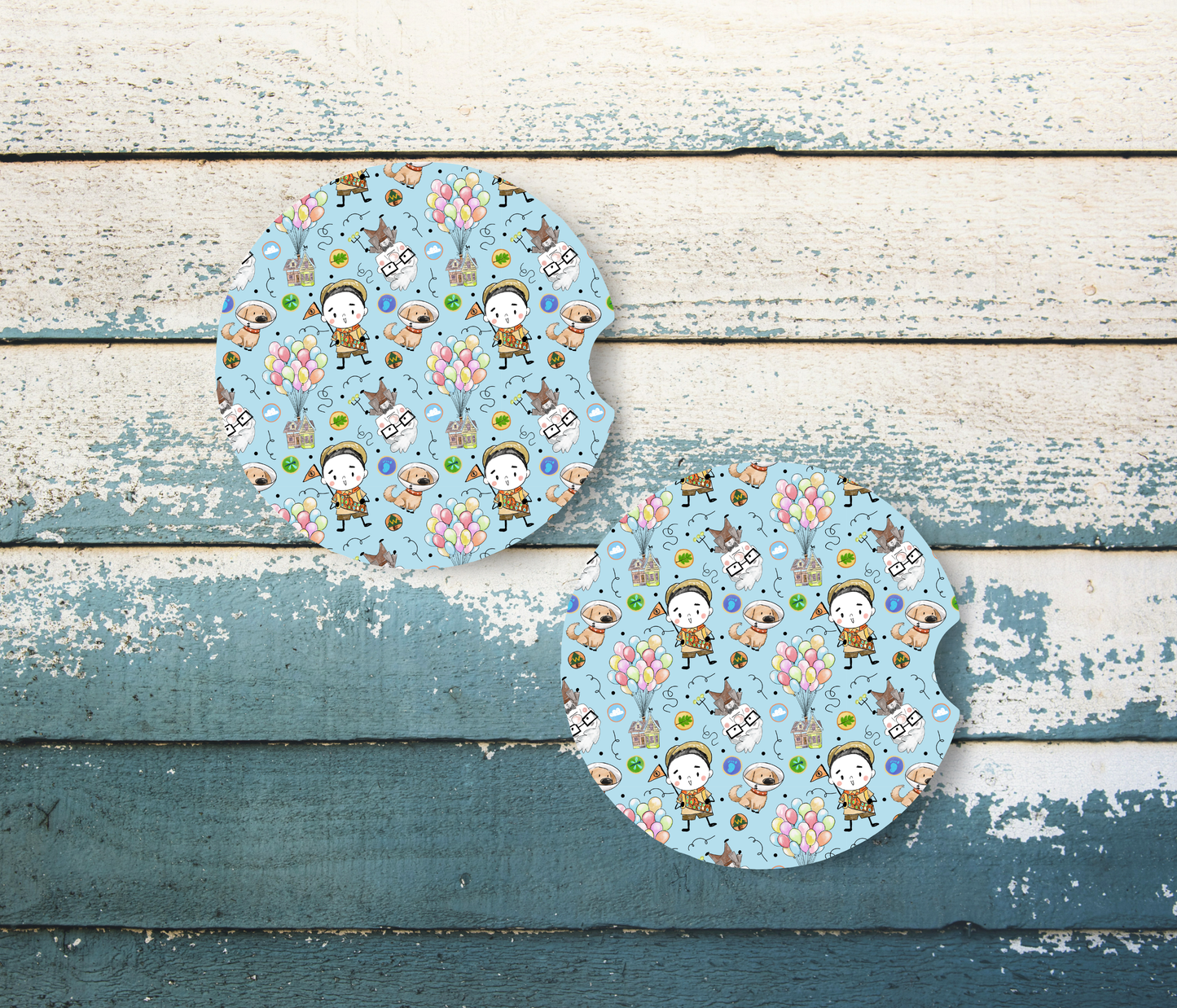 Up Characters Coasters