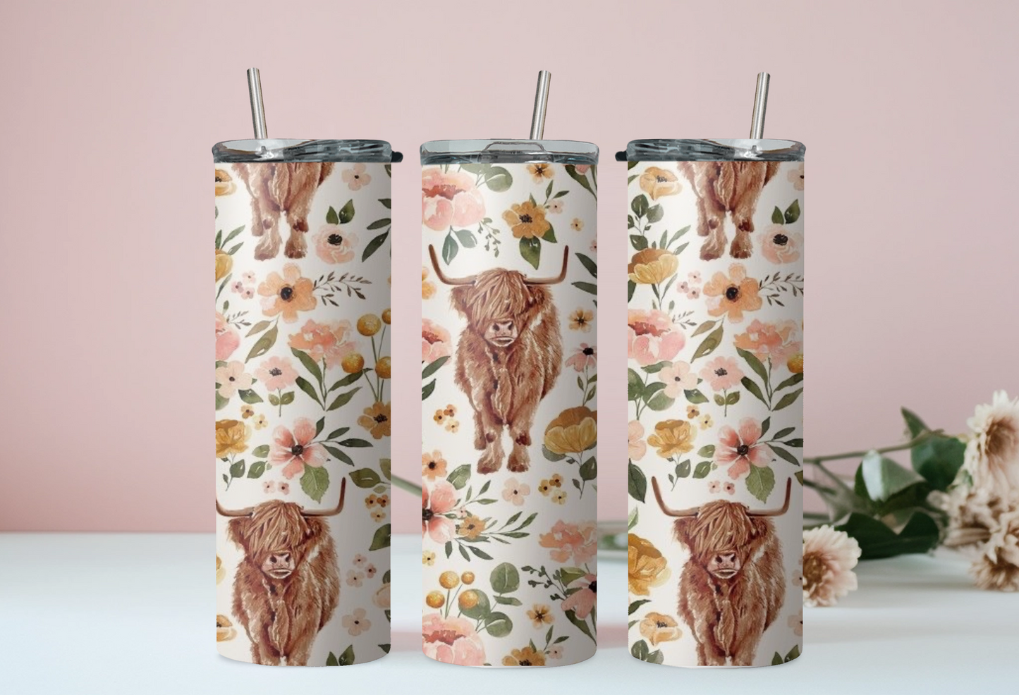 Highland Floral Tumbler