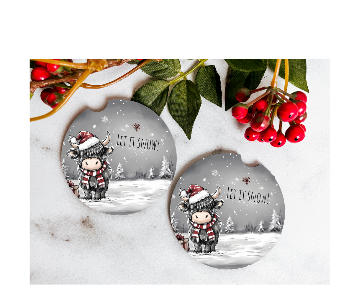 Let It Snow Coasters