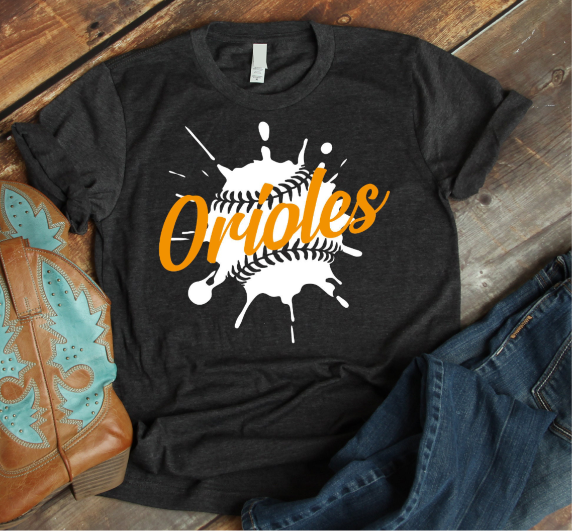 Orioles Splatter