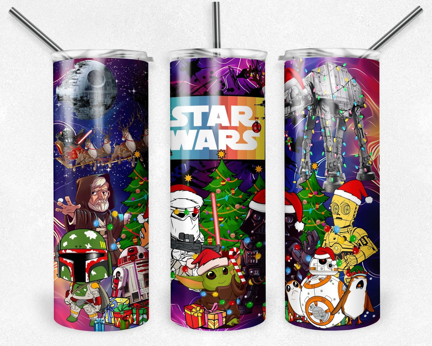 Star Wars Christmas Tumbler