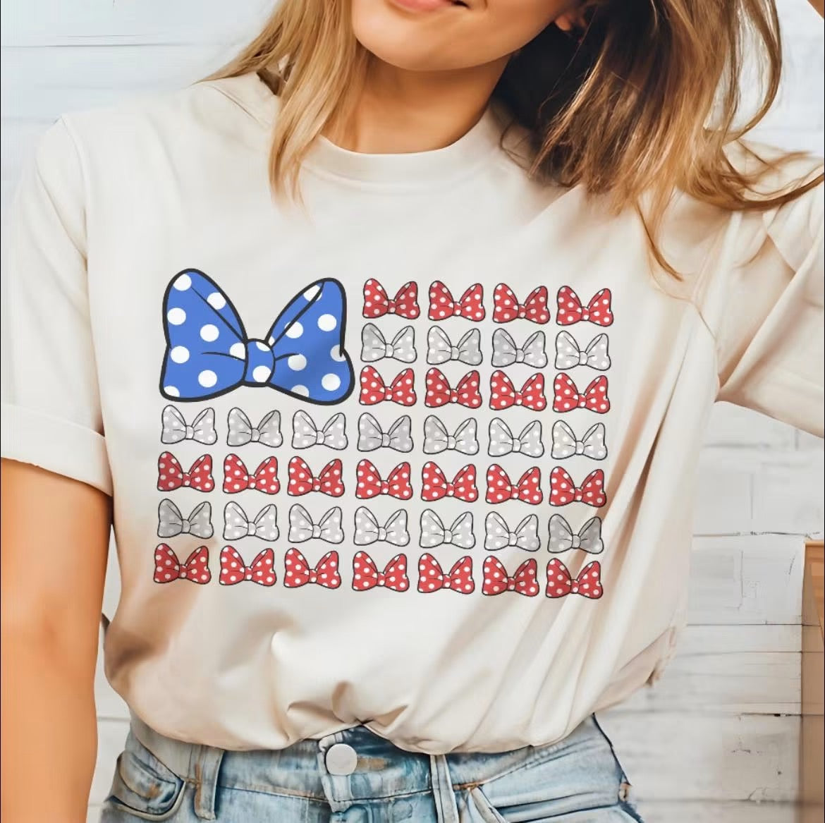 Minnie Bow Flag