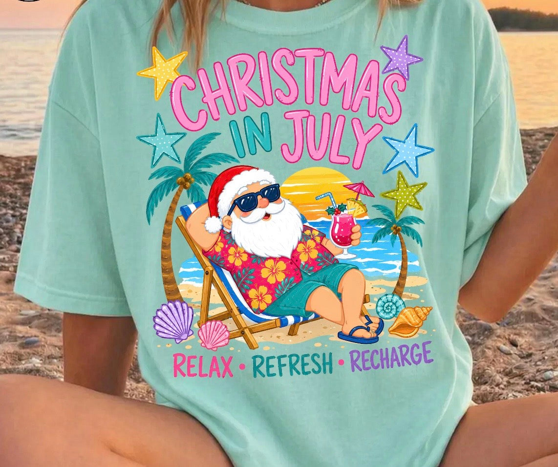Santa Relax-Refresh-Recharge