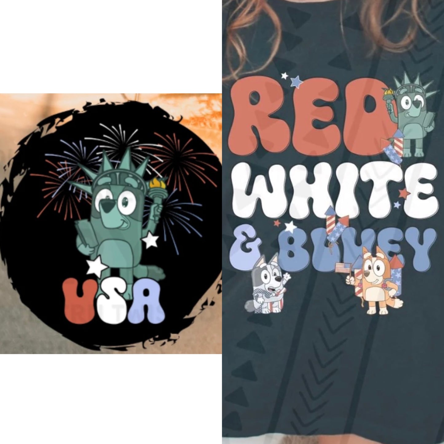 Red White & Bluey Toddler