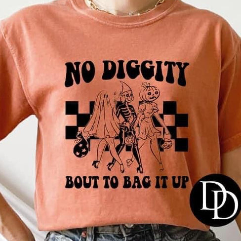 No Diggity Bout To Bag It Up
