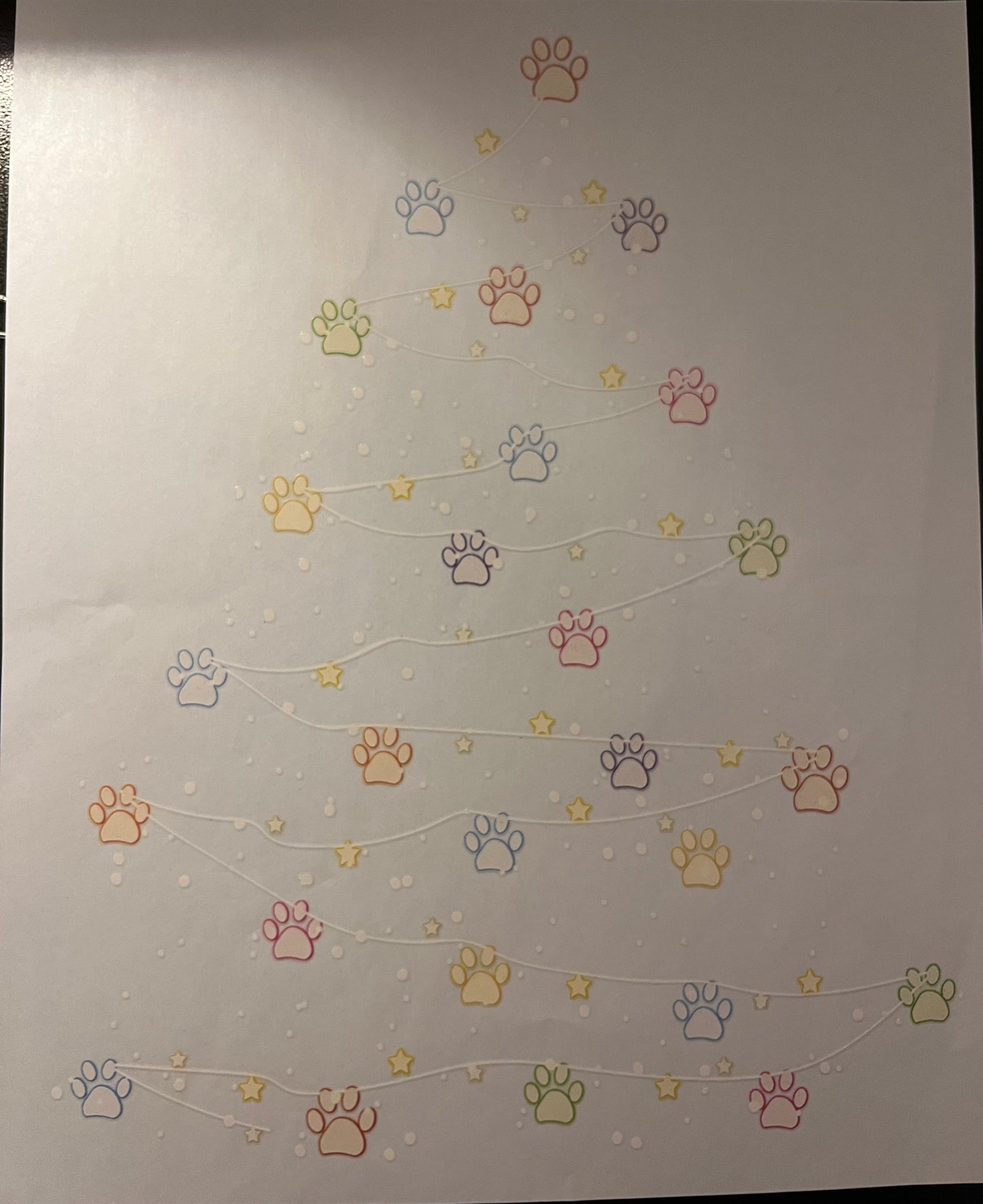 Paw Print Tree