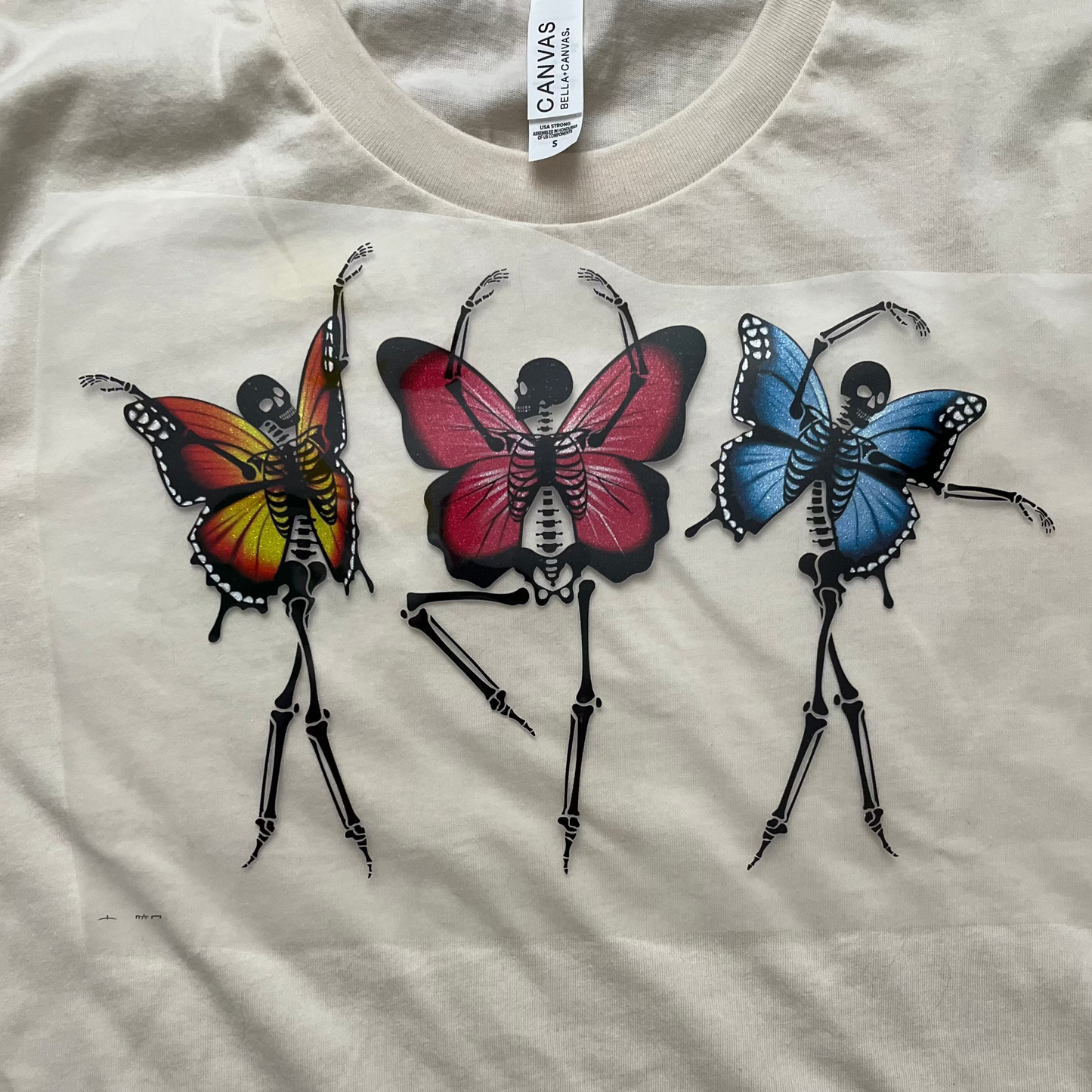 Colorful Butterfly Skelly Dancers