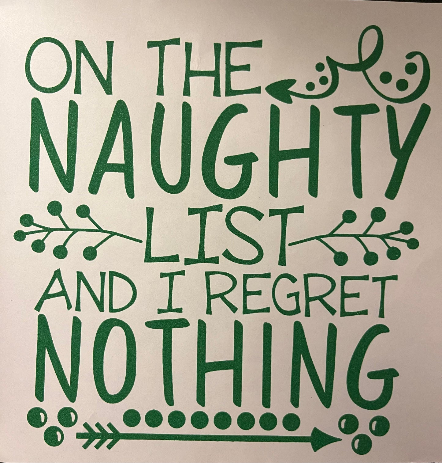 Regret Nothing Toddler