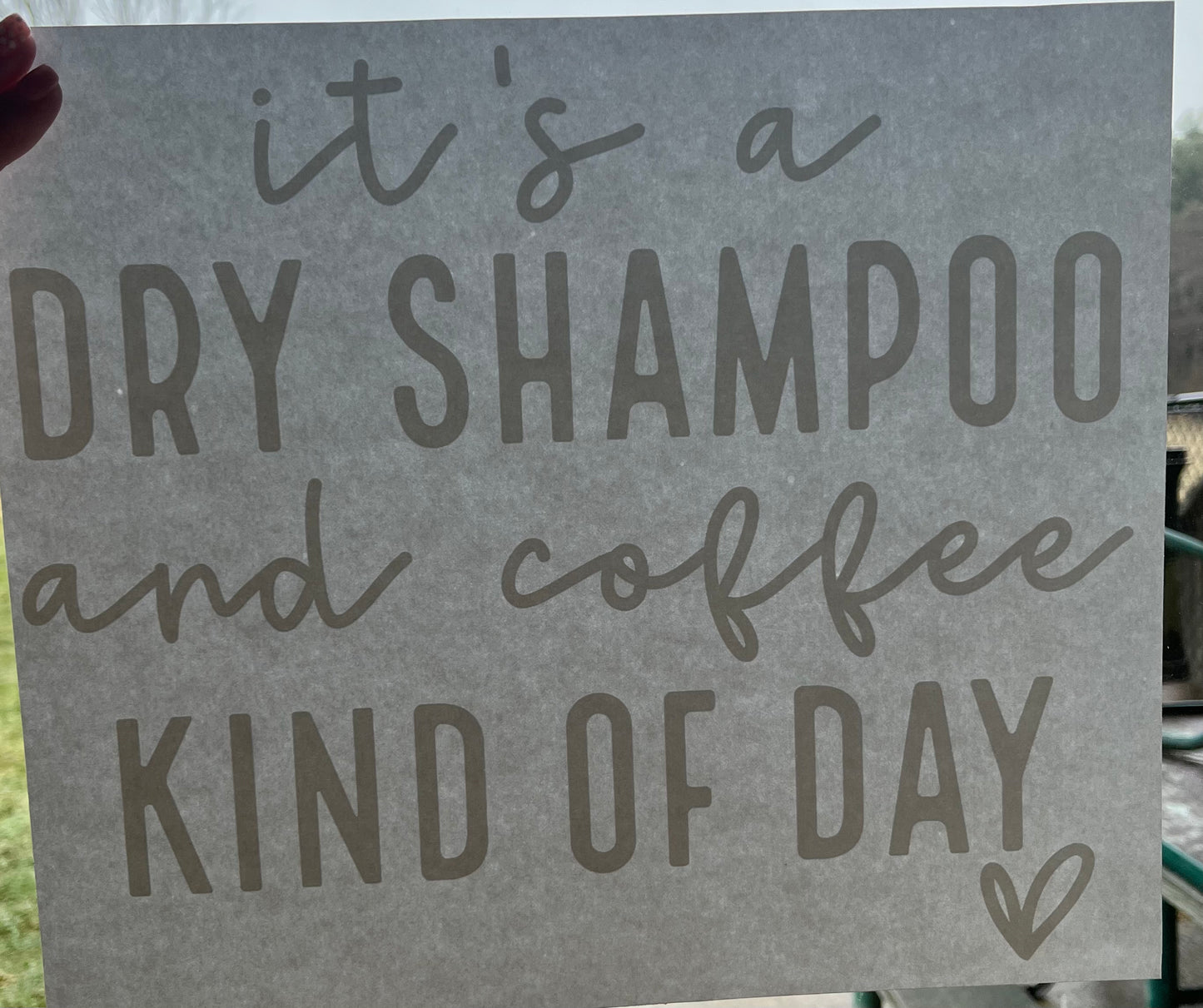 Dry Shampoo Coffee Day