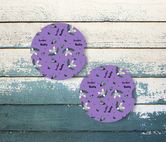 Feelin Batty Coasters