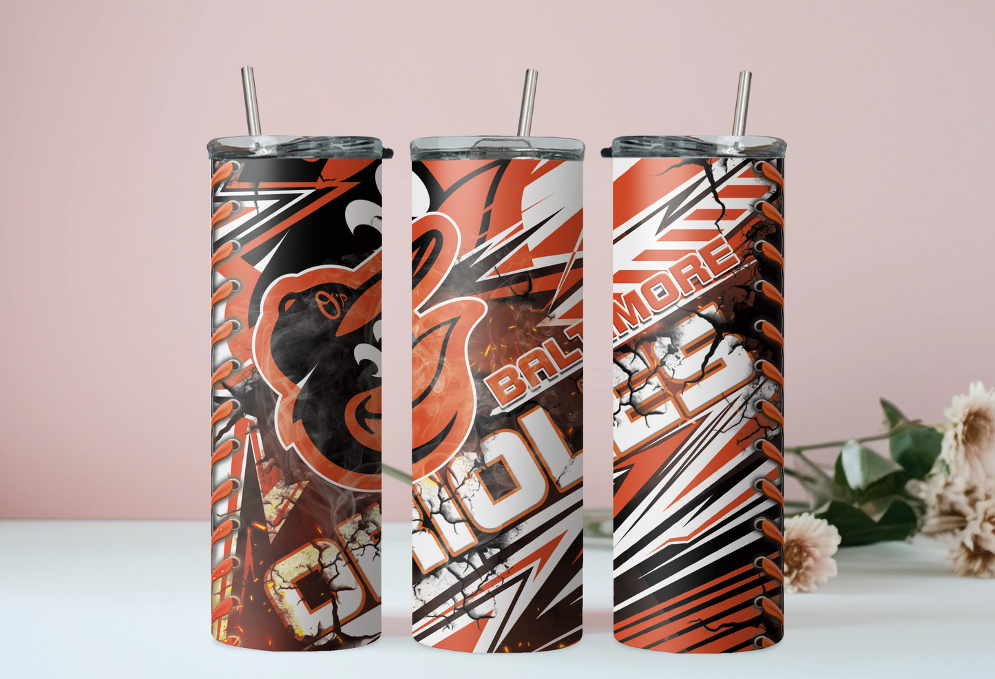 Smokey Orioles Tumbler