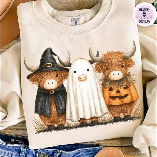 Retro Halloween Highlands