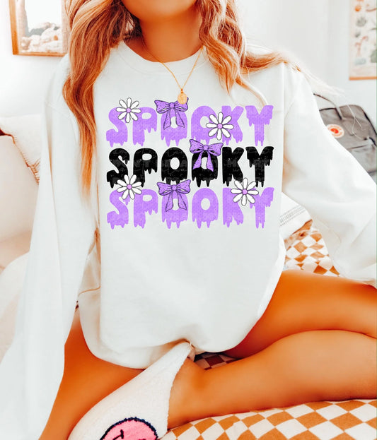 Spooky Purple & Black