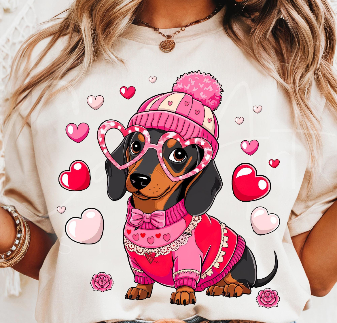 Dachshund Puppy Valentine