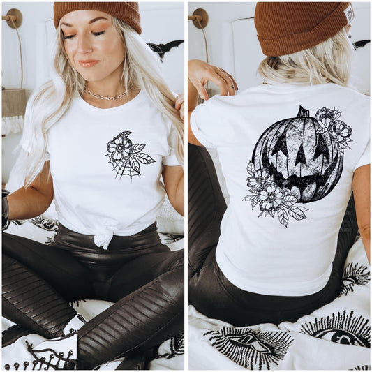 Floral Pumpkin