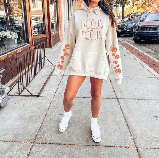 Pumpkin Sleeve Hocus Pocus