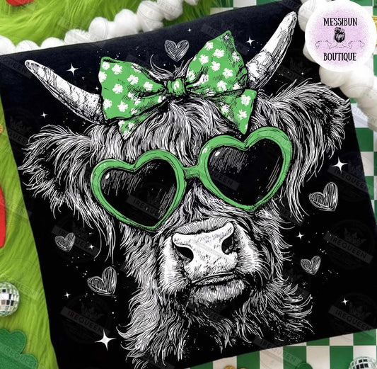 St. Patty's Highland With Bow