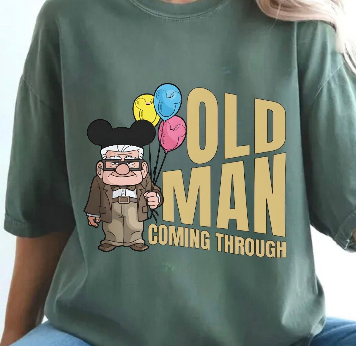 Old Man Coming Through