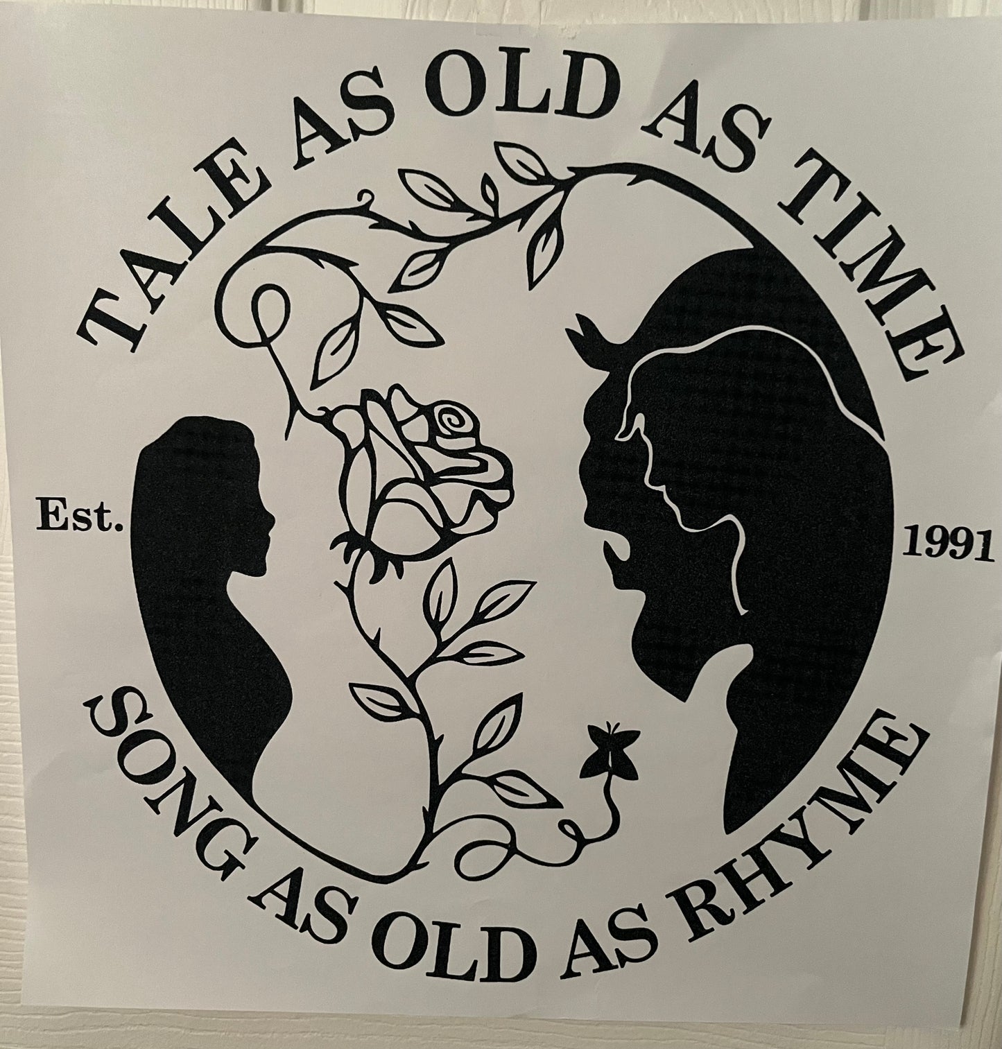 Tale As Old As Time Song As Old As Rhyme