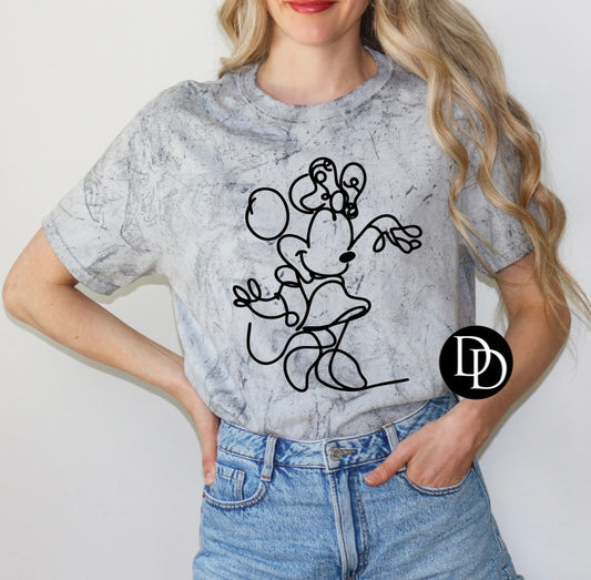 Ms. Mouse Drawing