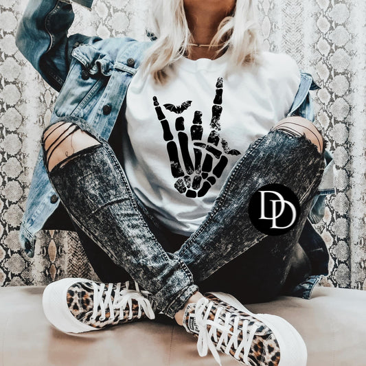 Rock On Skull Hand