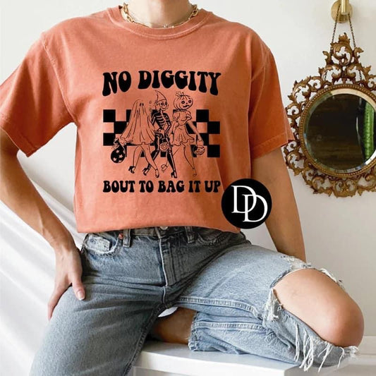 No Diggity Bout To Bag It Up