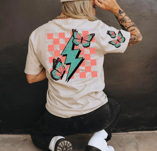 Butterfly Checkered