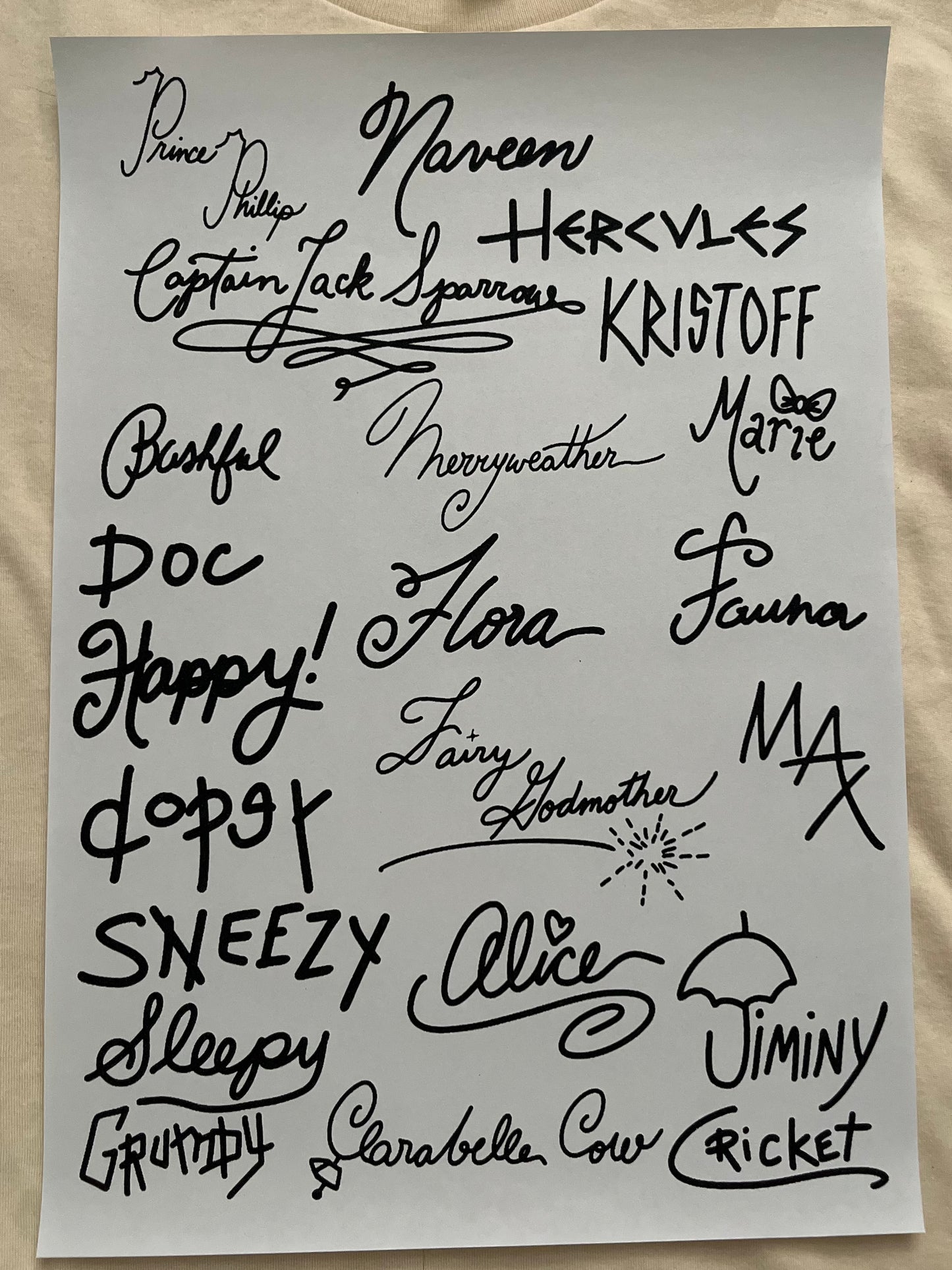 Disney Characters
