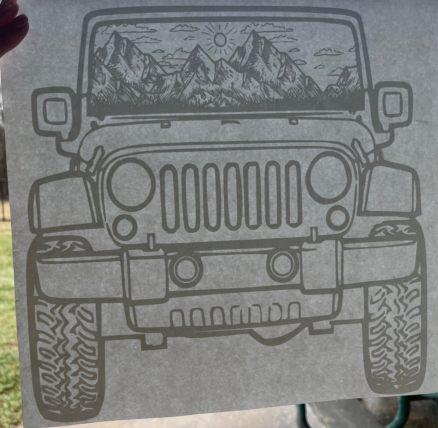 White Jeep