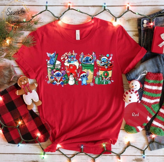 Blue Alien Christmas