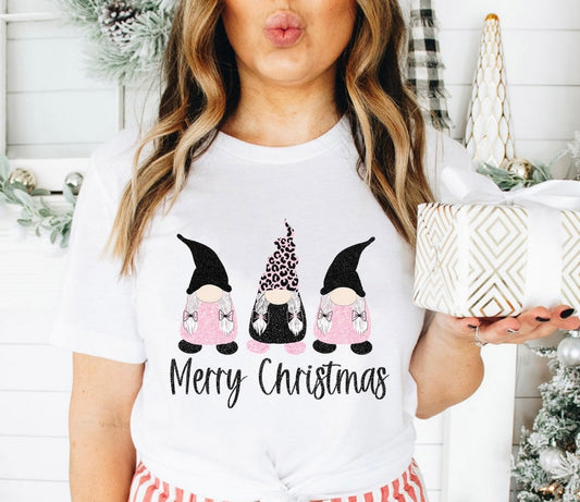 Merry Christmas Gnomes (Sparkly)