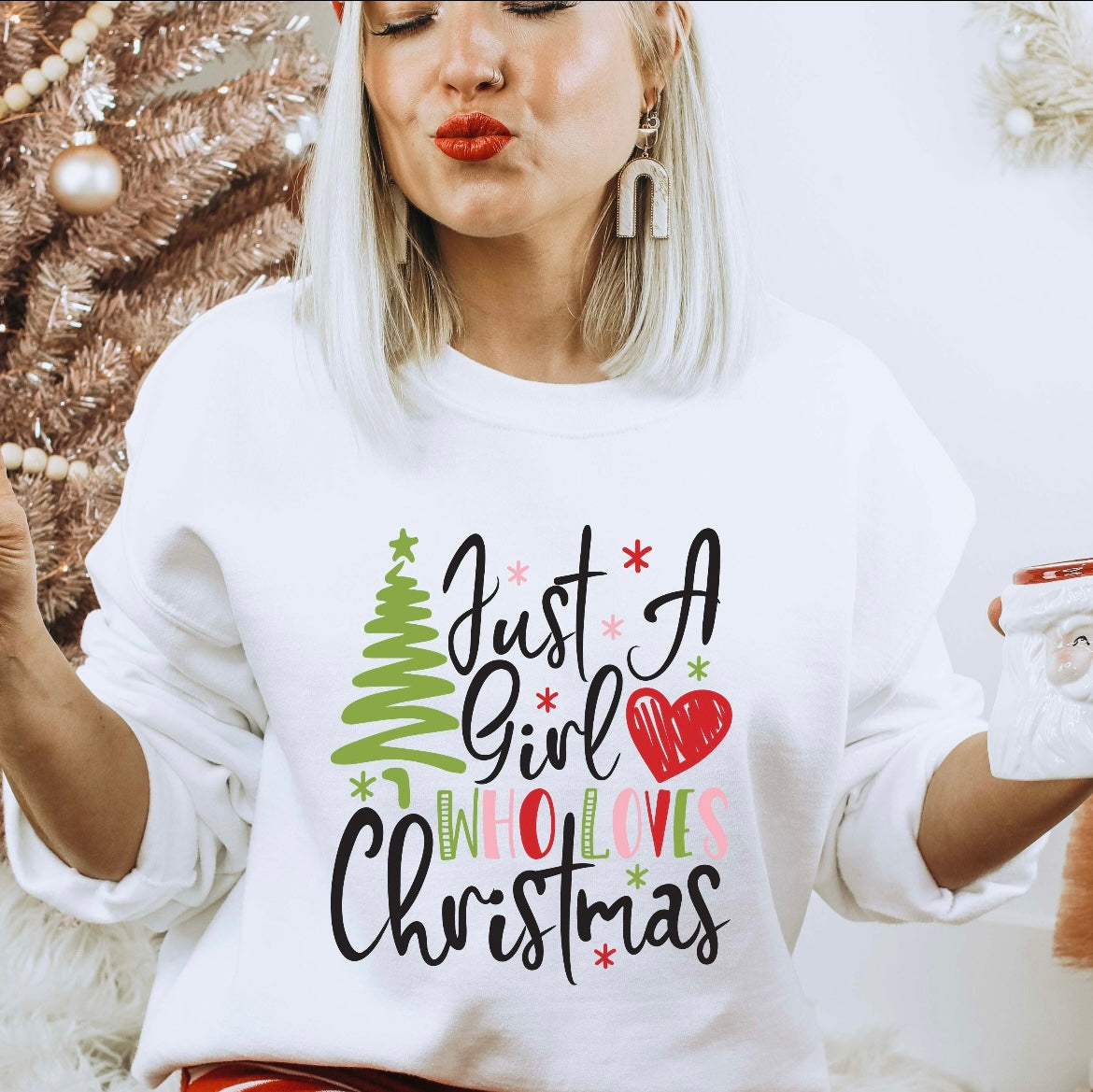 Girl Who Loves Christmas