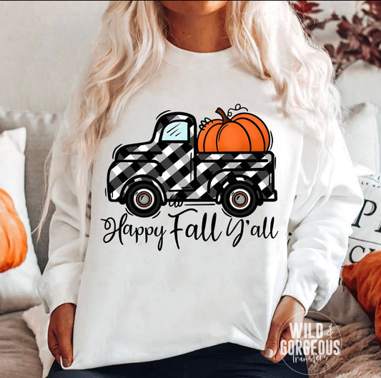 Happy Fall Y’all Truck