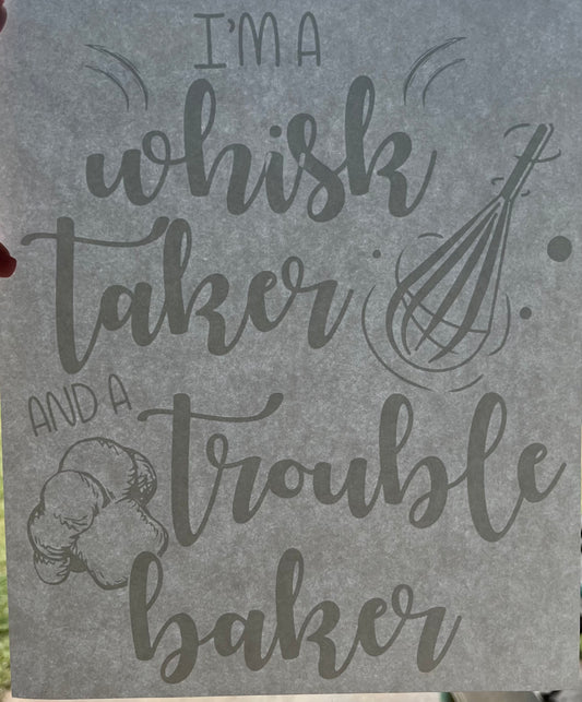 Whisk Taker Trouble Baker