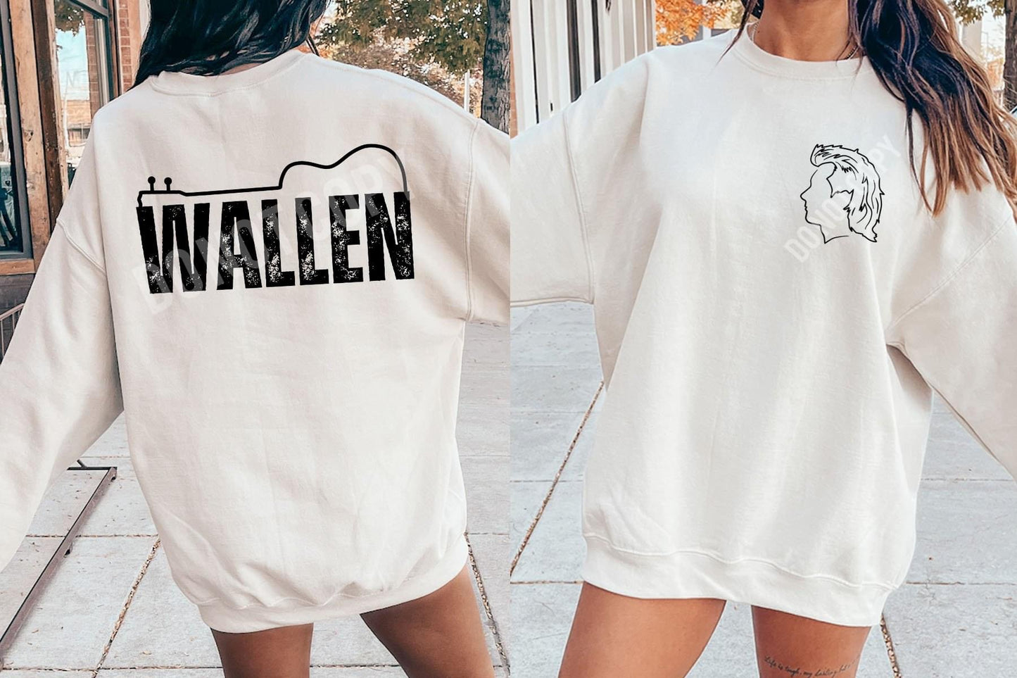 Wallen Mullet & Guitar