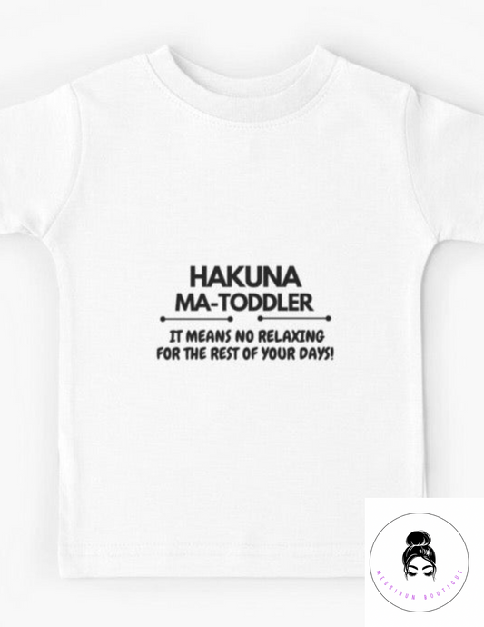 Hakuna Ma-Toddler